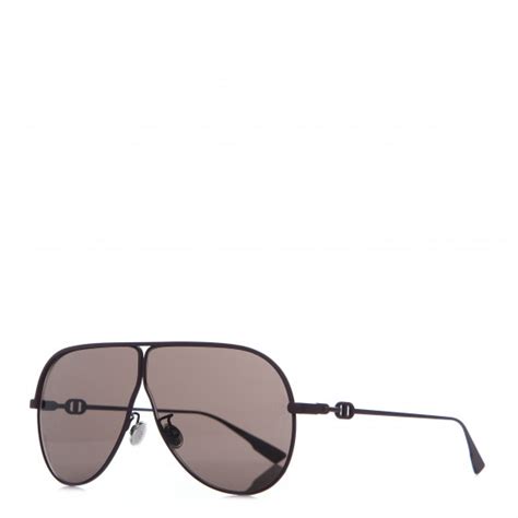 CHRISTIAN DIOR Metal Diorcamp Sunglasses Black